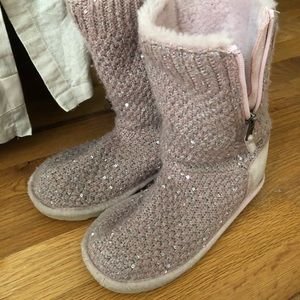 UGG Kids' Sequin Knit Boot